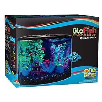 GloFish 29045 Aquarium Kit with Blue LED light 5Gallon