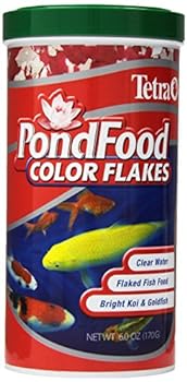Tetra Pond Food Flaked Color Fish Food 6Ounce 1Liter 77021