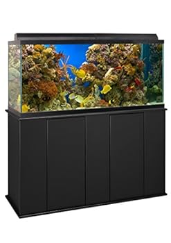 Aquatic Fundamentals 16551 55 Gallon Upright Aquarium Stand Black