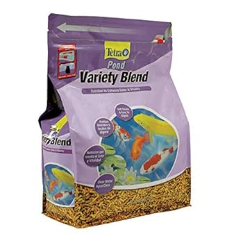 TetraPond Variety Blend Pond Fish Food for Goldfish and Koi
