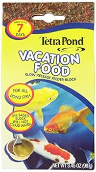 TetraPond  Vacation Food Slow Release Feeder Block 345 Ounce  16477