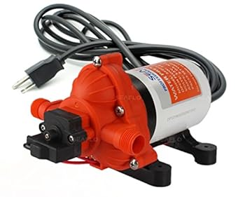 SEAFLO 33Series Industrial Water Pressure Pump wPower Plug for Wall Outlet  115VAC 33 GPM 45 PSI