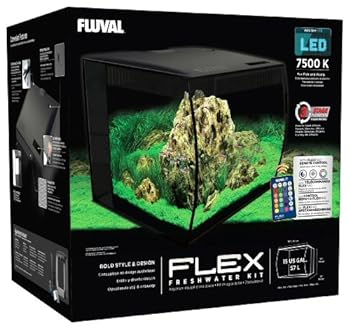 Fluval Flex 57  15 Gallon Nano Glass Aquarium Kit